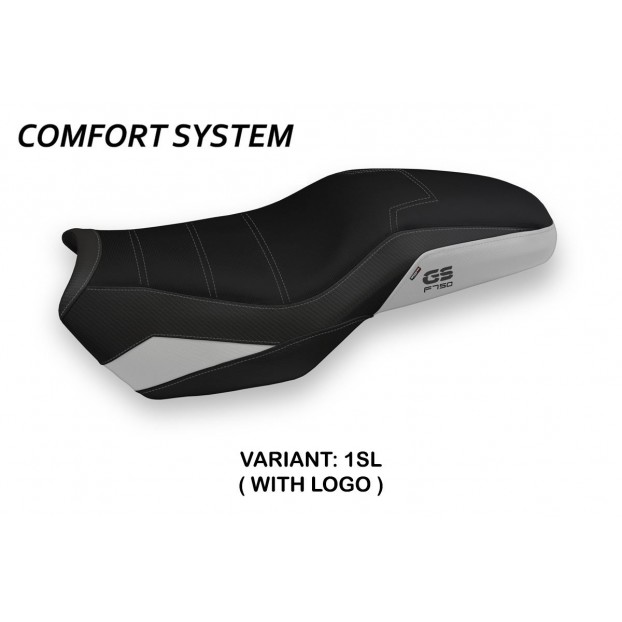 Housse de siège compatible avec BMW F 750/850 GS (18-22) modèle Panama 3 comfort system